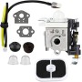 HEIBTENY Kit de carburador para soplador de hojas Echo PB-251 PB-265L ES-255 PB-255 PB-255LN Tecnología de precisión Fácil