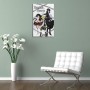 Pandora Hearts - Póster decorativo de anime con diseño de corazones, lienzo para pared e impresión artística moderna para