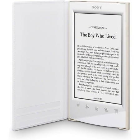 Sony PRSA-SC22 - Funda blanda para ebook Sony PRS-T2, color blanco