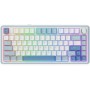 EPOMAKER x Aula F75 Teclado mecánico Gasket, para Juegos 75% Intercambiable en Caliente, Acolchado de 5 Capas, Botones,