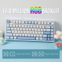 EPOMAKER x Aula F75 Teclado mecánico Gasket, para Juegos 75% Intercambiable en Caliente, Acolchado de 5 Capas, Botones,