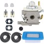 EpheyFIF A021004331 - Kit de carburador compatible con PB-580T PB580H EB600RT Pieza de repuesto para soplador de mochila