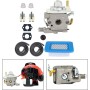 EpheyFIF A021004331 - Kit de carburador compatible con PB-580T PB580H EB600RT Pieza de repuesto para soplador de mochila