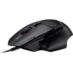 Logitech G G502 X Ratón con cable - LIGHTFORCE, Botones principales híbridos óptico-mecánicos, Captor gaming HERO 25K,
