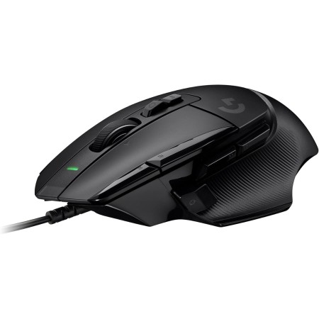 Logitech G G502 X Ratón con cable - LIGHTFORCE, Botones principales híbridos óptico-mecánicos, Captor gaming HERO 25K,