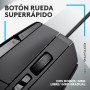 Logitech G G502 X Ratón con cable - LIGHTFORCE, Botones principales híbridos óptico-mecánicos, Captor gaming HERO 25K,