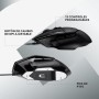 Logitech G G502 X Ratón con cable - LIGHTFORCE, Botones principales híbridos óptico-mecánicos, Captor gaming HERO 25K,
