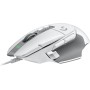 Logitech G G502 X Ratón con cable - LIGHTFORCE, Botones principales híbridos óptico-mecánicos, Captor gaming HERO 25K,
