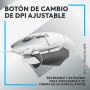 Logitech G G502 X Ratón con cable - LIGHTFORCE, Botones principales híbridos óptico-mecánicos, Captor gaming HERO 25K,