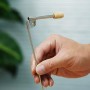 SHABD Soplador de Esmalte Parcial para Cerámica, Pulverizador de Metal, Tubo de Esmalte, Herramienta Portátil para Teñir