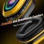 Ozeino Cascos Gaming Inalámbricos para PC/Ps5/Ps4, Auriculares Gaming Inalámbricos de 2,4GHz Wireless+Bluetooth, Baja Latencia