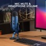 Blue Micrófono USB profesional Yeti para grabación, streaming, podcasting, radiodifusión, gaming, voz en off y más, multipatrón,