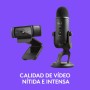 Blue Micrófono USB profesional Yeti para grabación, streaming, podcasting, radiodifusión, gaming, voz en off y más, multipatrón,
