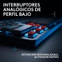 Logitech G G515 LIGHTSPEED TKL de perfil bajo Teclado para gaming inalámbrico, RGB LIGHTSYNC, diseño fino sin teclado numérico,