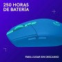 Logitech G305 LIGHTSPEED Ratón Gaming Inalámbrico, Captor HERO 12K, 12,000 DPI, Ultra-ligero, Batería de 250h, 6 Botones