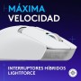 Logitech G305 LIGHTSPEED Ratón Gaming Inalámbrico, Captor HERO 12K, 12,000 DPI, Ultra-ligero, Batería de 250h, 6 Botones
