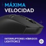 Logitech G305 LIGHTSPEED Ratón Gaming Inalámbrico, Captor HERO 12K, 12,000 DPI, Ultra-ligero, Batería de 250h, 6 Botones