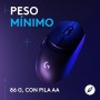 Logitech G305 LIGHTSPEED Ratón Gaming Inalámbrico, Captor HERO 12K, 12,000 DPI, Ultra-ligero, Batería de 250h, 6 Botones