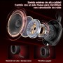 MANKIW Cascos Gaming Inalámbricos Estéreo HiFi con Micrófono Antirruido, Auriculares Bluetooth 5.4 con Baja Latencia para