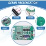 Kissmii 21V 2.5 Tijeras Eléctricas Panel de Control Controlador de Tijeras de Podar Accesorios de Tijeras de Podar Piezas de