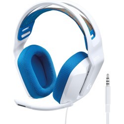 Logitech G G335 Auriculares con Cable para Gaming, Micrófono Volteable, Jack de 3.5mm, Almohadillas de espuma viscoelástica, Logitech G G335 Auriculares con Cable para Gaming, Micrófono Volteable, Jack de 3.5mm, Almohadillas de espuma viscoelástica,