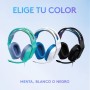 Logitech G G335 Auriculares con Cable para Gaming, Micrófono Volteable, Jack de 3.5mm, Almohadillas de espuma viscoelástica,