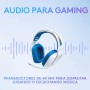 Logitech G G335 Auriculares con Cable para Gaming, Micrófono Volteable, Jack de 3.5mm, Almohadillas de espuma viscoelástica,