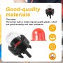 Gosknor 6uds 188-512-1 Bombilla de Cebado a Presión y Bomba de Bombilla de Cebado Repuesto, para Poulan Echo Motosierra Ryobi