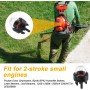Gosknor 6uds 188-512-1 Bombilla de Cebado a Presión y Bomba de Bombilla de Cebado Repuesto, para Poulan Echo Motosierra Ryobi