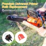Gosknor 6uds 188-512-1 Bombilla de Cebado a Presión y Bomba de Bombilla de Cebado Repuesto, para Poulan Echo Motosierra Ryobi