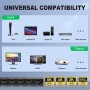 8K Switch 2.1 HDMI 5 in 1 out, AVIDGRAM Conmutador HDMI 5 en 1 Salida 4k 120hz con Control Remoto IR, 5 Puertos 8K 60Hz Selector