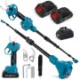 Tijeras de podar compatibles con Dewalt 20 V (sin batería), apertura máxima de 45 mm, diámetro de corte de 30 mm, pantalla LCD,