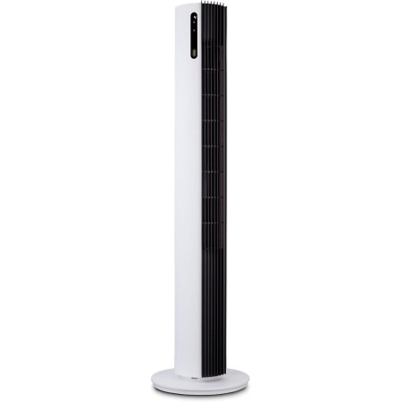 MEDION P20 TF Tower Fan with Remote Control (12 Speeds, Quiet Sleep Mode, 30 Watts Power, 80° Automatic Horizontal Oscillation,