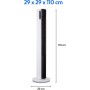 MEDION P20 TF Tower Fan with Remote Control (12 Speeds, Quiet Sleep Mode, 30 Watts Power, 80° Automatic Horizontal Oscillation,