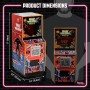 Quarter Arcades Official Space Invaders Part II 1/4 Size Mini Arcade Cabinet by Numskull - Replica Retro Arcade Game Machine -