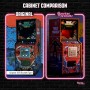 Quarter Arcades Official Space Invaders Part II 1/4 Size Mini Arcade Cabinet by Numskull - Replica Retro Arcade Game Machine -