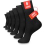 POPYS® 6 Pares Calcetines Deporte Unisex | Calcetines deporte Mujer | Calcetines deporte Hombre | Calcetines Mujer | Calcetines