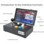 Mini Portable Arcade Game Console, 6067 in 1 Flip Handheld Arcade Controller Pandora Box, Retro 3D Video Games with Detachable