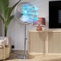 Tristar VE-5971 Retro Metal Standing Fan, Diameter 40 cm and Oscillating, 3 Speeds, Copper Motor, 20° Adjustable Angle, 64.3 dB,