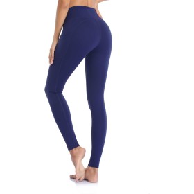Ollrynns Leggins Deportivos Mujer Cintura Alta Mallas Deporte Leggings con Bolsillos Control de Abdomen para Running Training