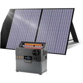 ALLPOWERS S300 Plus estación de energía portátil y panel solar 100W SP027, estacion de energia portatil de 288Wh, 300W (pico