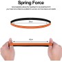 URAQT Diadema Deportiva Elástica, Deporte Cintas de Pelo, Mini Headbands, Banda Deportiva para Yoga, Fitness, Correr, Ciclismo