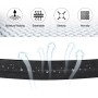 URAQT Diadema Deportiva Elástica, Deporte Cintas de Pelo, Mini Headbands, Banda Deportiva para Yoga, Fitness, Correr, Ciclismo