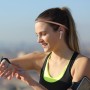 URAQT Diadema Deportiva Elástica, Deporte Cintas de Pelo, Mini Headbands, Banda Deportiva para Yoga, Fitness, Correr, Ciclismo