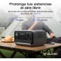 EcoFlow - Planta eléctrica portátil RIVER 3 Plus con panel solar 45W, batería LFP 286Wh, salida 1200W, autonomía de 16 horas