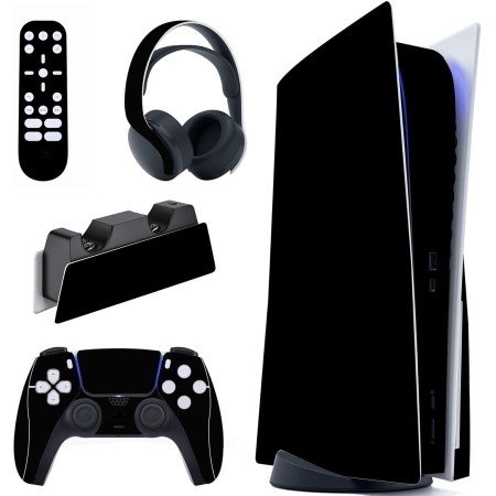 PlayVital Calcomanía Vinilo para ps5 Edición Disc - Pegatina Completa para Consola, Control, Estación de Recarga, Control Remoto