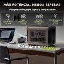 ALLPOWERS R2500 Estación de Energía Portátil, 2500W Batería LiFePO4 ampliable con SAI, 4 Salidas AC 2500W(4000W Pico) Carga