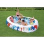 Bestway Elliptic Pool Piscina Infantil, 229 x 152 x 51 cm, Multicolor