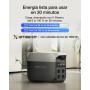 Generador solar EF ECOFLOW DELTA 3 Plus con panel solar de 220 W, entrada solar 1000 W, batería LFP, estación de energía