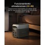 Generador solar EF ECOFLOW DELTA 3 Plus con panel solar de 220 W, entrada solar 1000 W, batería LFP, estación de energía